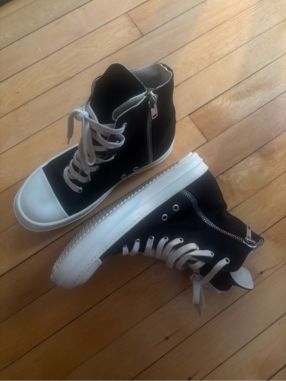 Rick Owens DRKSHDW Temple Cargo Sneakers